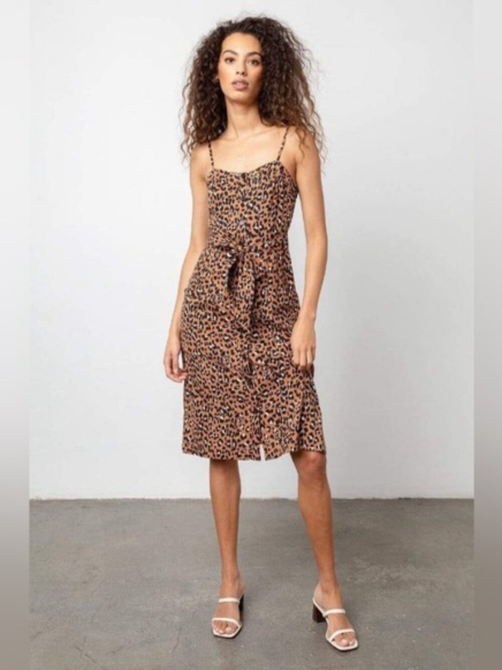 RAILS Evie Dress | Golden Leopard | Size XL | NWT